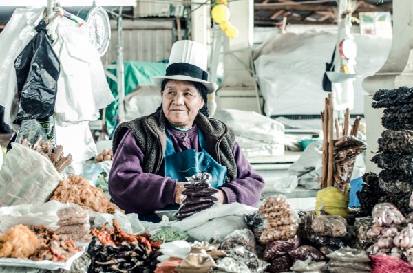 Рынок Сан-Педро в Куско