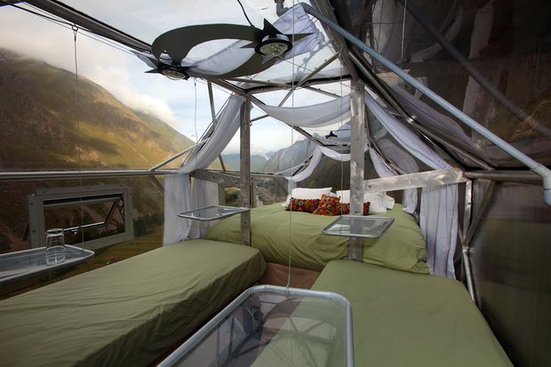 отель Skylodge Adventure suites, фото Скайлодж, ExploreByYourself.com