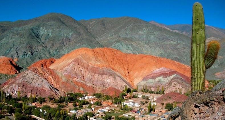 Семицветная гора в Пурмамарке, Аргентина