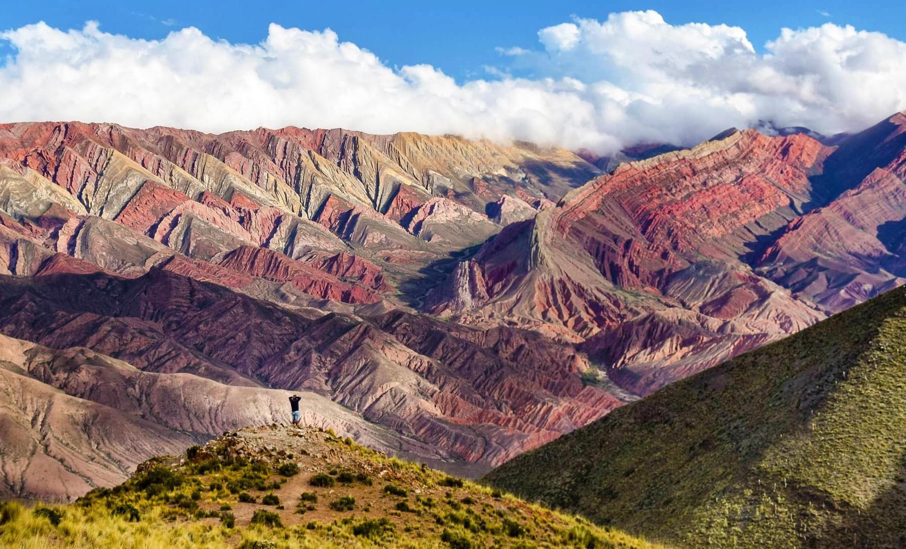 Достопримечательности Аргентины - семицветная гора