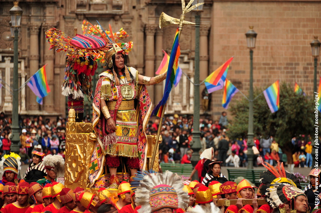 Inti Raymi festival Cusco Peru