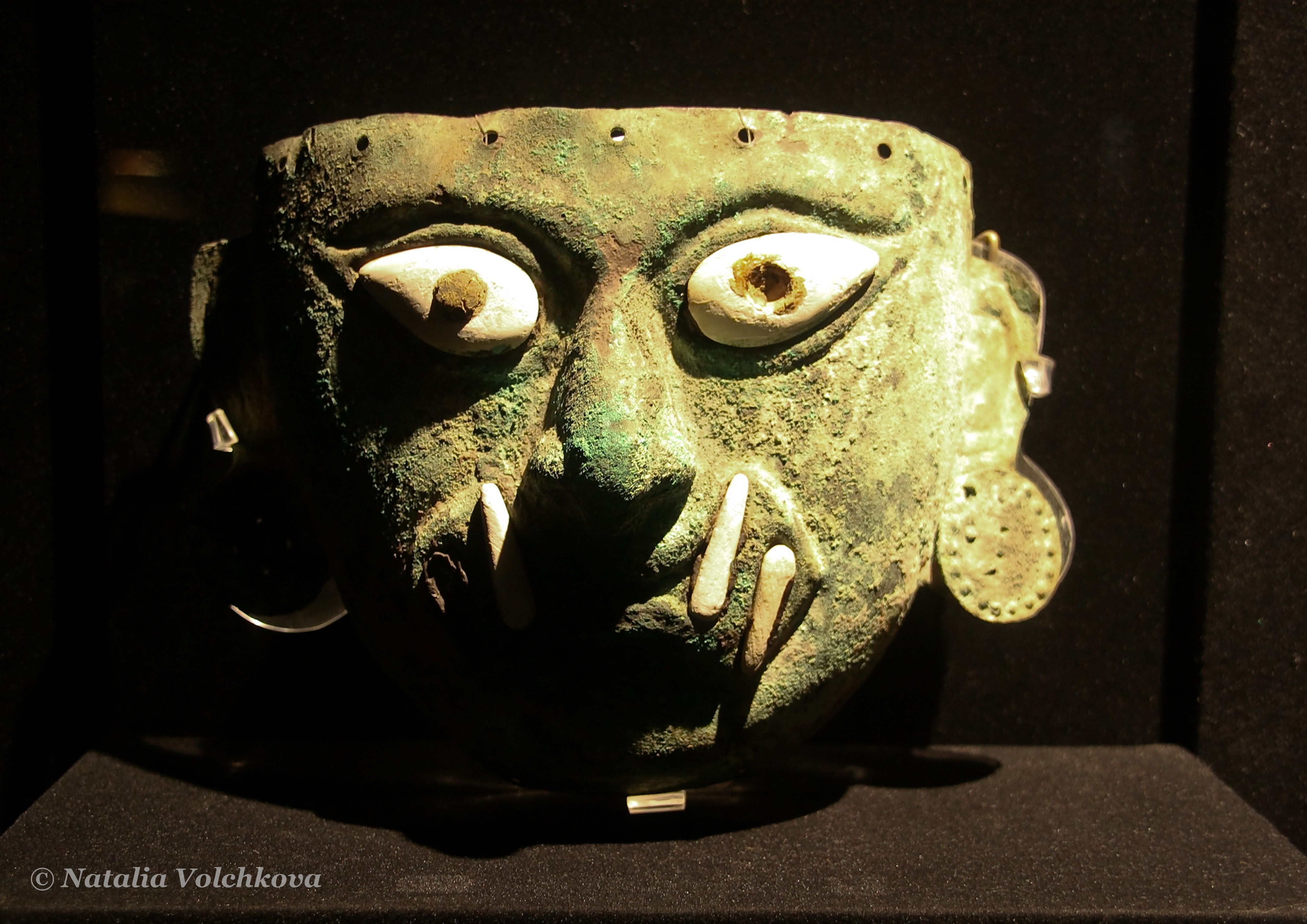 Moche mask Peru Trujillo