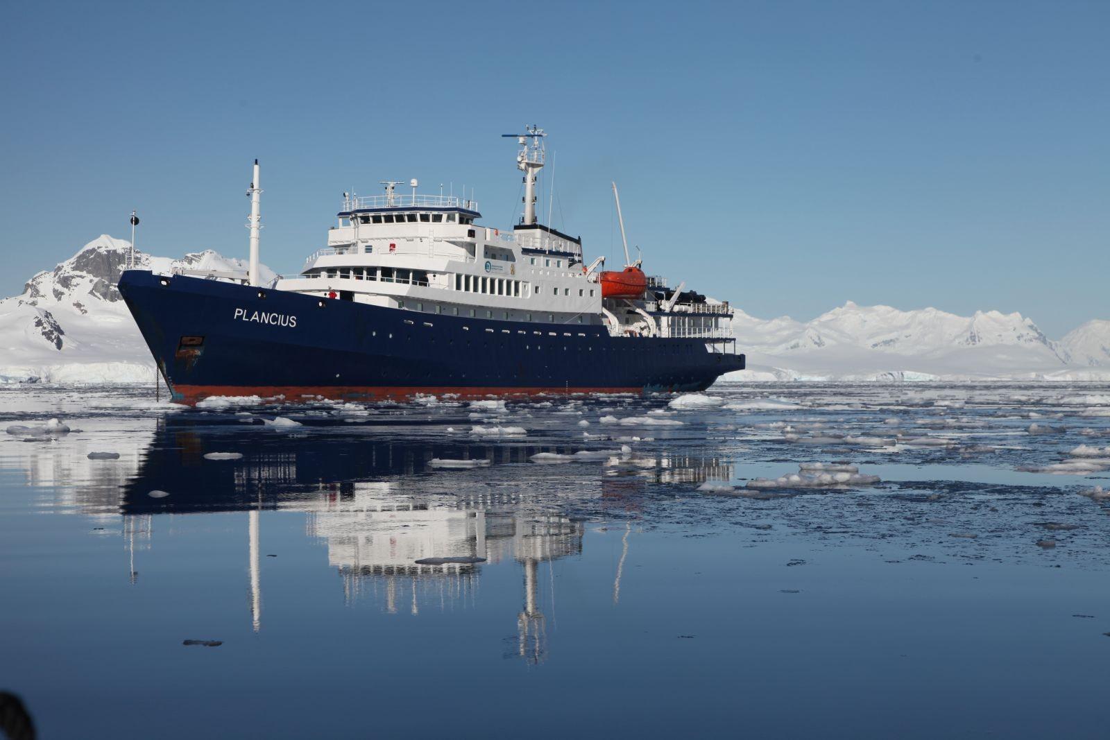 Круизное судно Plancius, круиз в Антарктиду